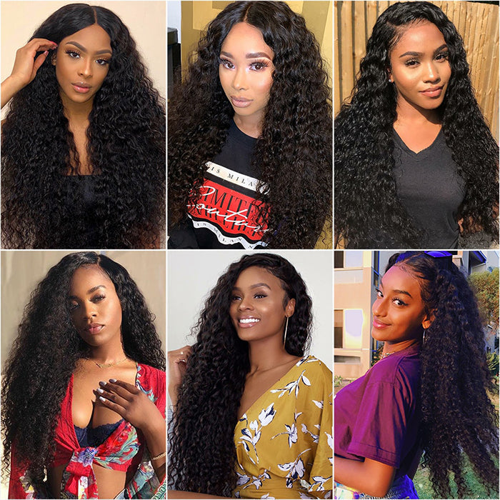 Bundle Sale Water Wave Bundles 100% Unprocessed Virgin Human Hair