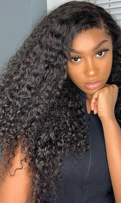 Deep Wave Hair 3 Bundles With 4x4 Lace Closure Best Virgin Human Hair